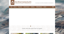 Desktop Screenshot of dharmatoevlucht.nl